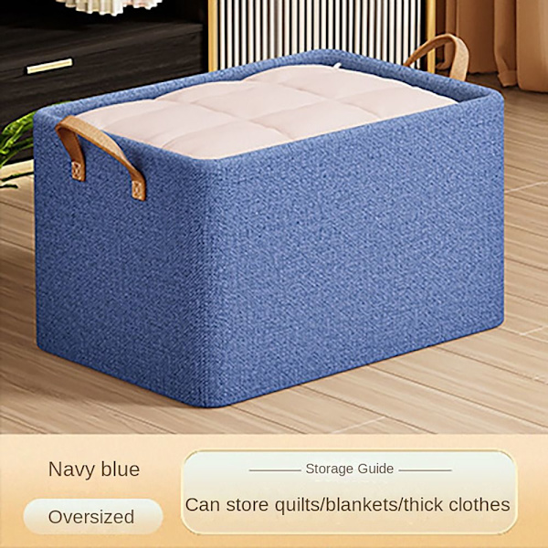 Kläder Quilts Förvaringslåda BH Organizer MARINBLÅ navy blue oversized-oversized
