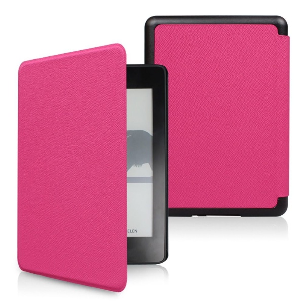 6,8 tommer e-læser taske Smart Folio Cover ROSE RED Rose Red