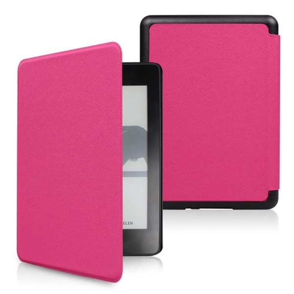 6,8 tums e- case Smart Folio Cover ROSE RED Rose Red