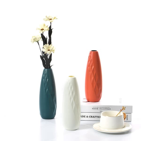 Blomstervase urtepotte HVID White