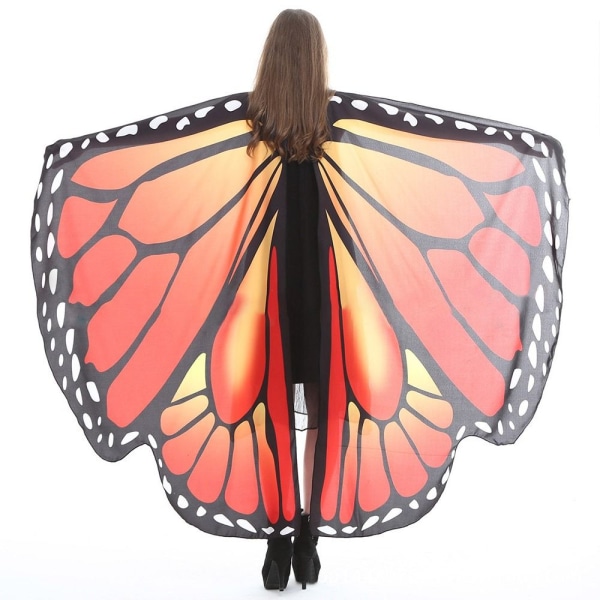 Butterfly Cape Butterfly Wings Sjal 02 02 02