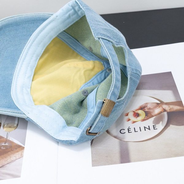 Muodikas Holes Cap Cap KELTAINEN Yellow