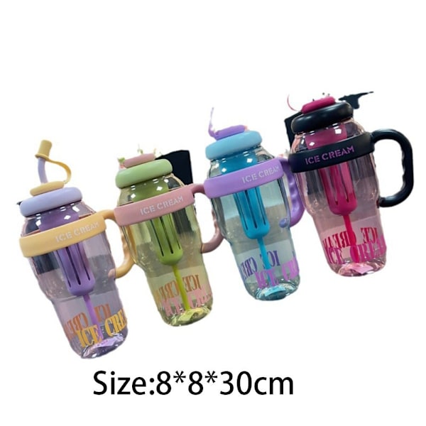 Plastvandflaske kaffekrus GUL yellow
