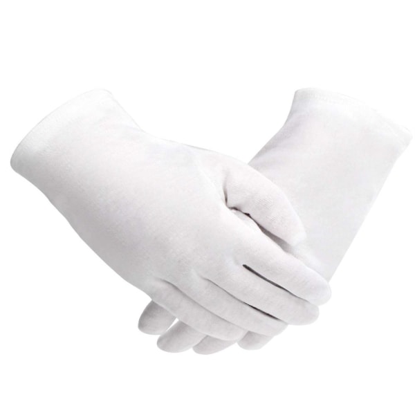 Cotton Glove White Gloves Korut Tarkastushanskat