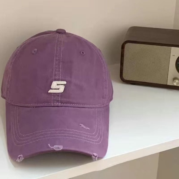 Baseballcap Peaked Cap LILLA purple