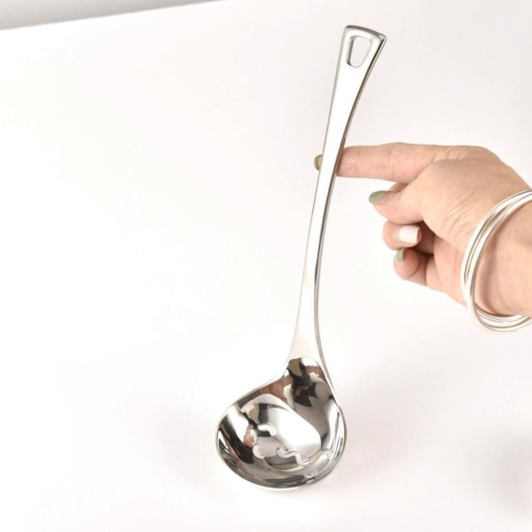Soppslev med slitsad skopa Serveringssked SKEV Ladle
