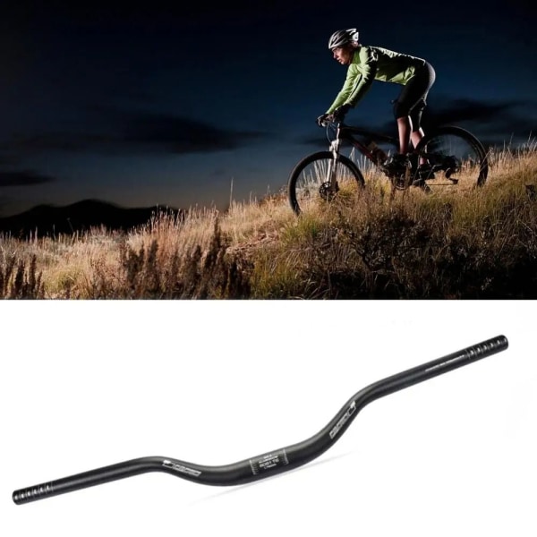 Mountain Bike Styre Cykel Extra Long Riser Bar RÖD 780MM Red 780mm