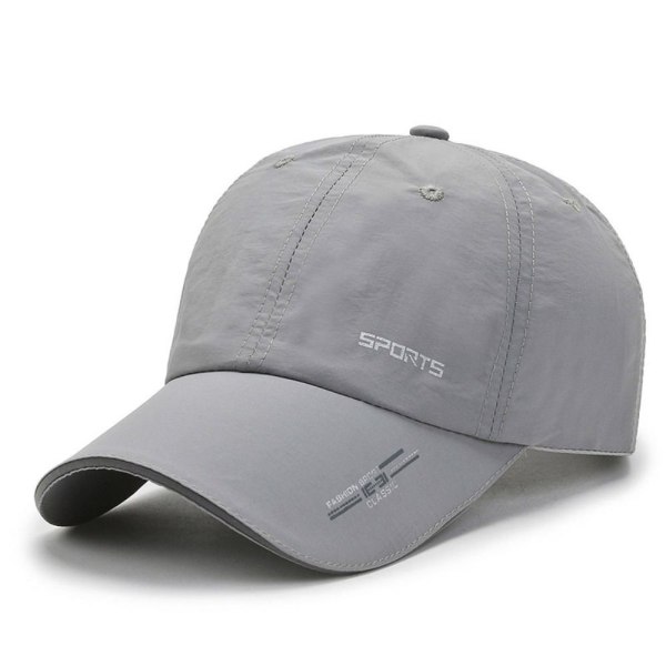 Baseballcapser Solhatt MØRKEGRÅ dark gray