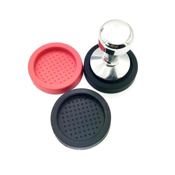 6 cm Espresso Coffee Tamper Mat Kahvijauhetyyny PUNAINEN red