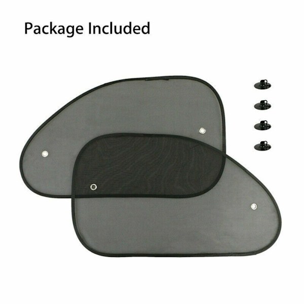 2 st Bil solskydd solskydd cover mesh visir