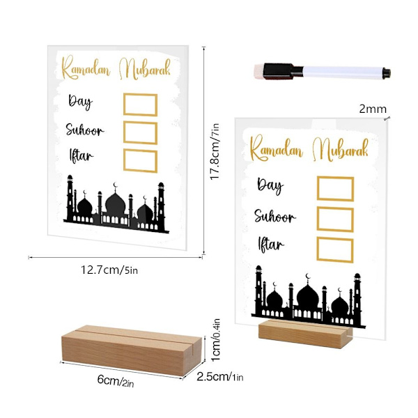 Ramadan Kalender Board Nedtællingskalender 213 213 213