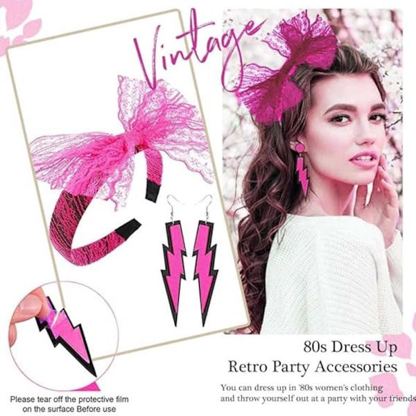 80-luvun Fancy Mekko- set Naisten Set SININEN Blue