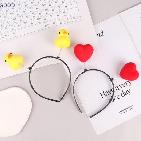 Little Yellow Duck HairHoop Pehmo Ankan hiusneula 1 1 1