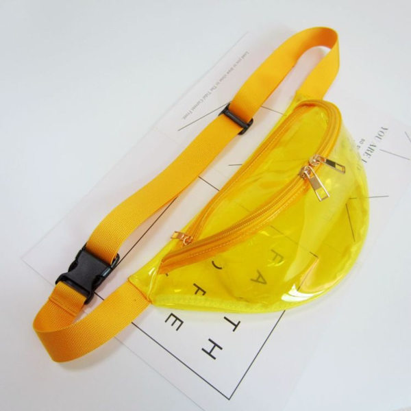 Sports Fanny Pack Crossbody brystveske GUL yellow