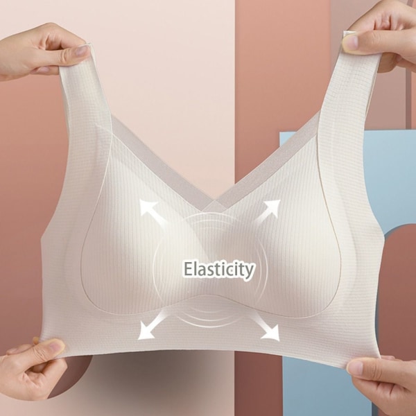 Dam Is Silk BH Seamless Underwear WHITE XL XL white XL-XL