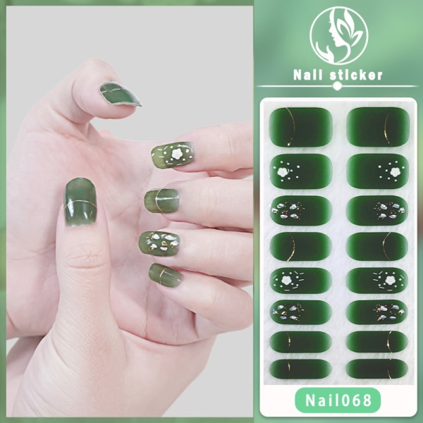 Franske negleklistremerker Nail Art-klistremerke 6 6 6