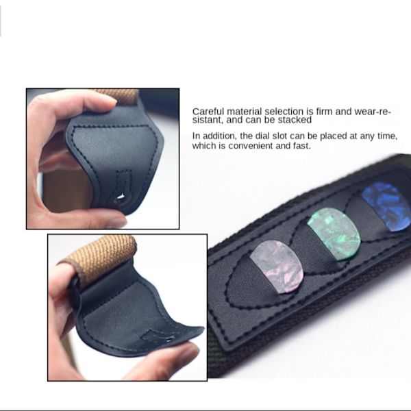 Justerbart gitarrband Gitarrbälte C C C
