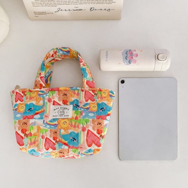 Flower Handbag Tote Bag C C C
