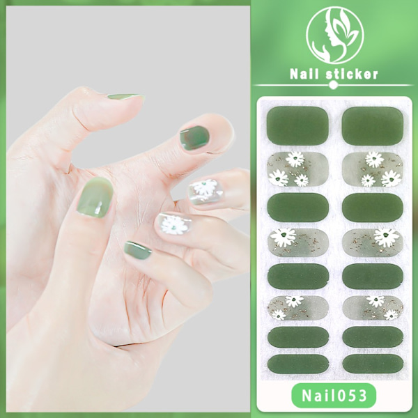 Franske neglemærkater Nail Art Sticker 8 8 8