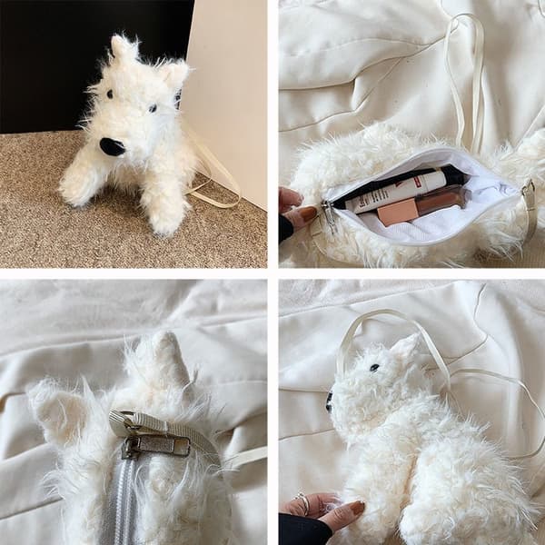 Skuldertasker Messenger Taske Fluffy Håndtasker