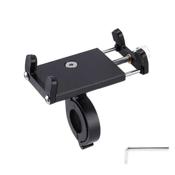 1 stk cykeltelefonholder cykelmontering SORT SORT black
