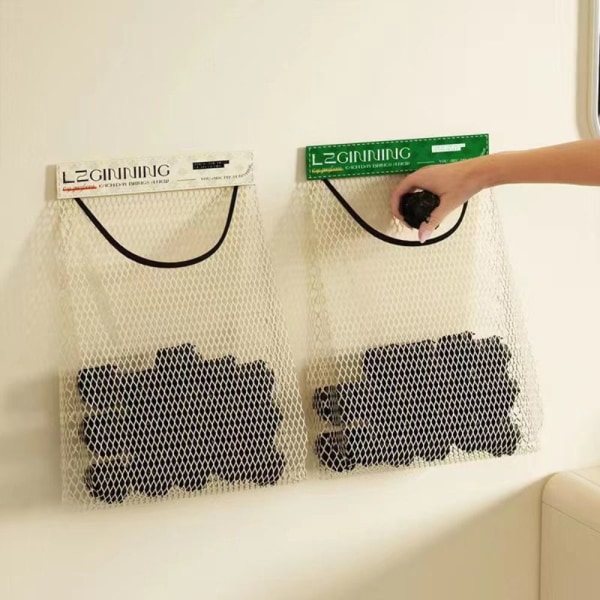 Net Opbevaringspose Mesh Bag GRØN Green