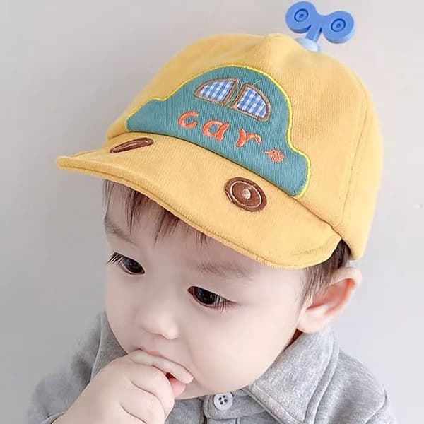 Baby Baseballkeps Barn Solhattar VIT B B WHITE B-B