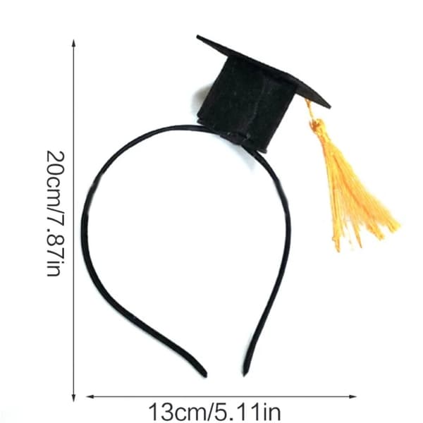 Hårbøyle Doktorhatt Gradueringshodebånd A A A