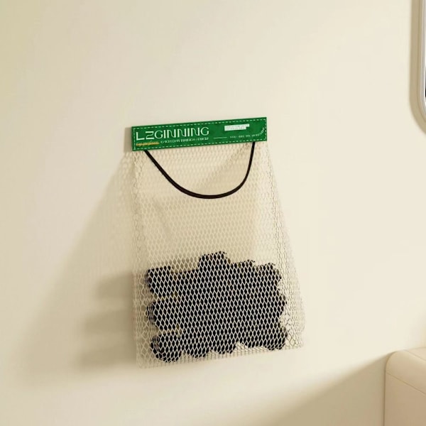 Nettoppbevaringspose Mesh Bag GRØNN Green