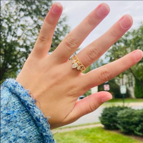 Rapunzel Kronringar Prinsessring SILVER Silver