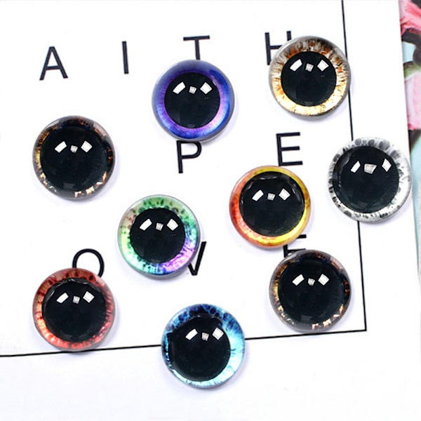 20st/10 par Eyes Crafts Eyes Puppet Crystal Eyes 16MM-FÄRG 16mm-color random