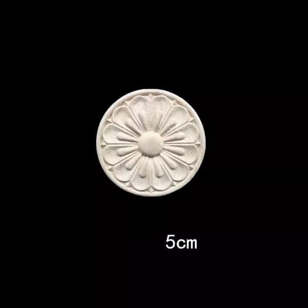 Vintage Træudskårne Møbelfødder 5CM2 2 5cm2