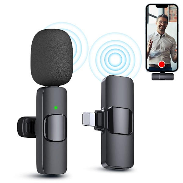 Trådløs Lavalier Mikrofon Mini Mic TYPEC 1TO1 TYPEC 1TO1 TypeC 1to1