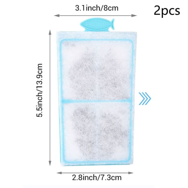 Fisketankfilter Akvariumfiltre Filterpatron