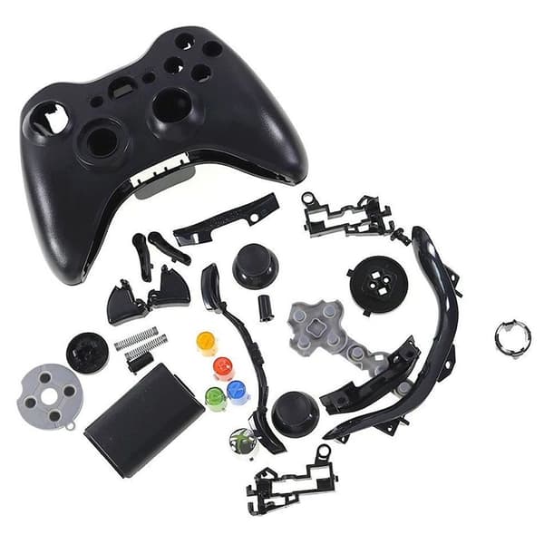 Trådløs Controller Etui Gamepad Hus Skal HVID white
