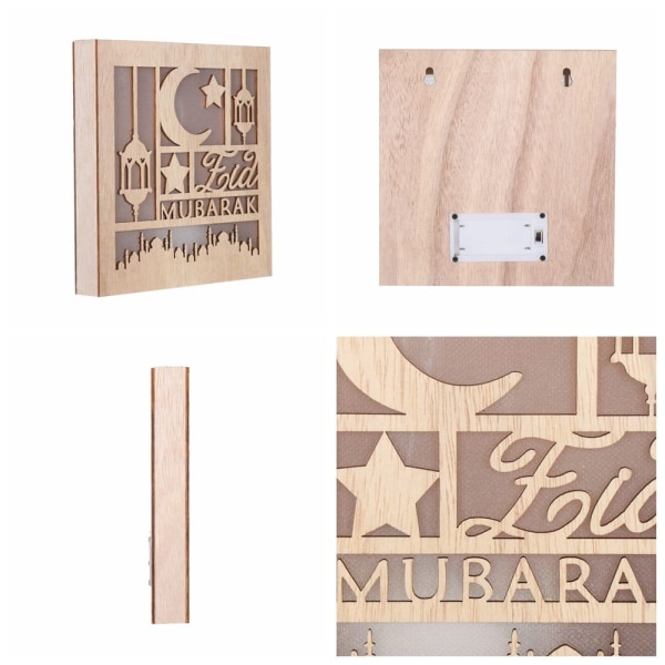 LED-lampor Eid Mubarak F F