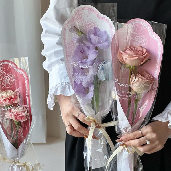 10 stk. Blomsterindpakningspose Blomsteremballagepose B B B