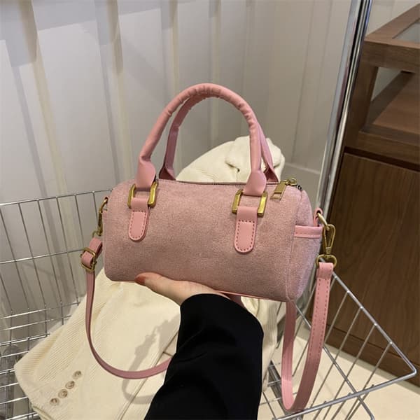 Damaxelremsväskor, tygväska, Khaki khaki