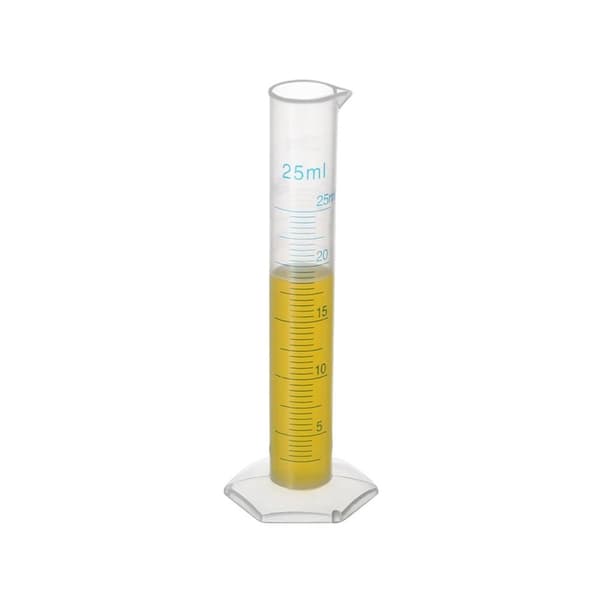 Graderad mätcylinder i plast 25 ml 1 st 1pc