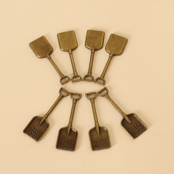 Dockhus Spade Gård Legering Spade BRONS Bronze
