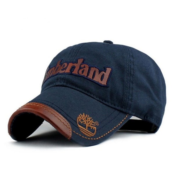 Brevbroderi Baseballkepsar Cap MARINBLÅ navy blue