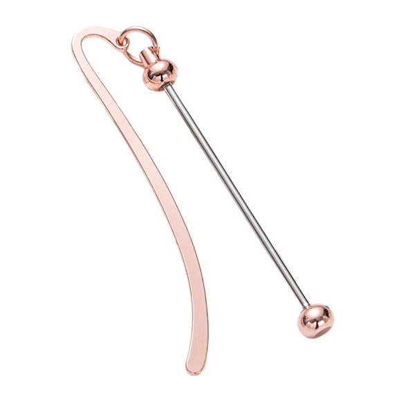 Metal Kirjanmerkki Kirja Clip ROSE GOLD Rose Gold