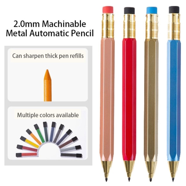 Mekaaninen lyijykynä Automaattinen kynä ORANGE REFILL ORANGE REFILL Orange Refill