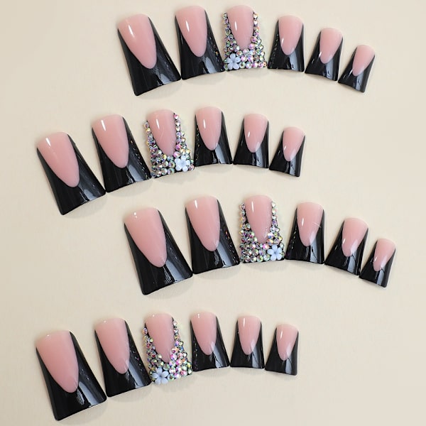 Franska Fake Nails False Nail XD-86-56 XD-86-56 XD-86-56