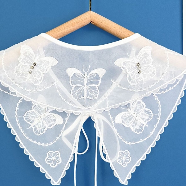 Fake Collar Shawl Collar Small Sjal