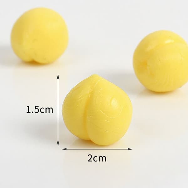 Miniatyr Fruktleksaker Mini Grönsaksleksaker 7 7 7