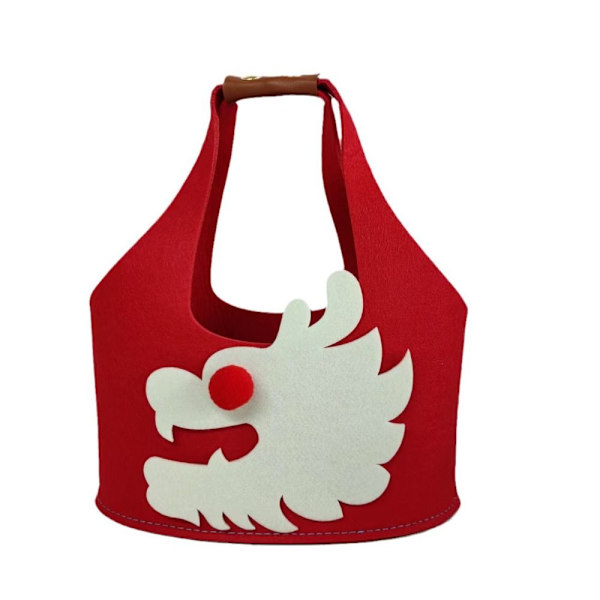 Dragon Felt Tote Håndtaske Indkøbstaske L L