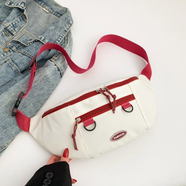 Messenger-veske Midjeveske B B B