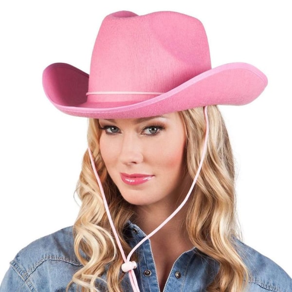 Cowboy Hat Cowgirl Hat BEIGE VALKOINEN BIEGE VALKOINEN Beige White