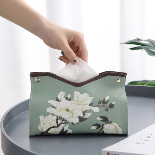 Tissue Box Floral Paint Tissue Box C C C